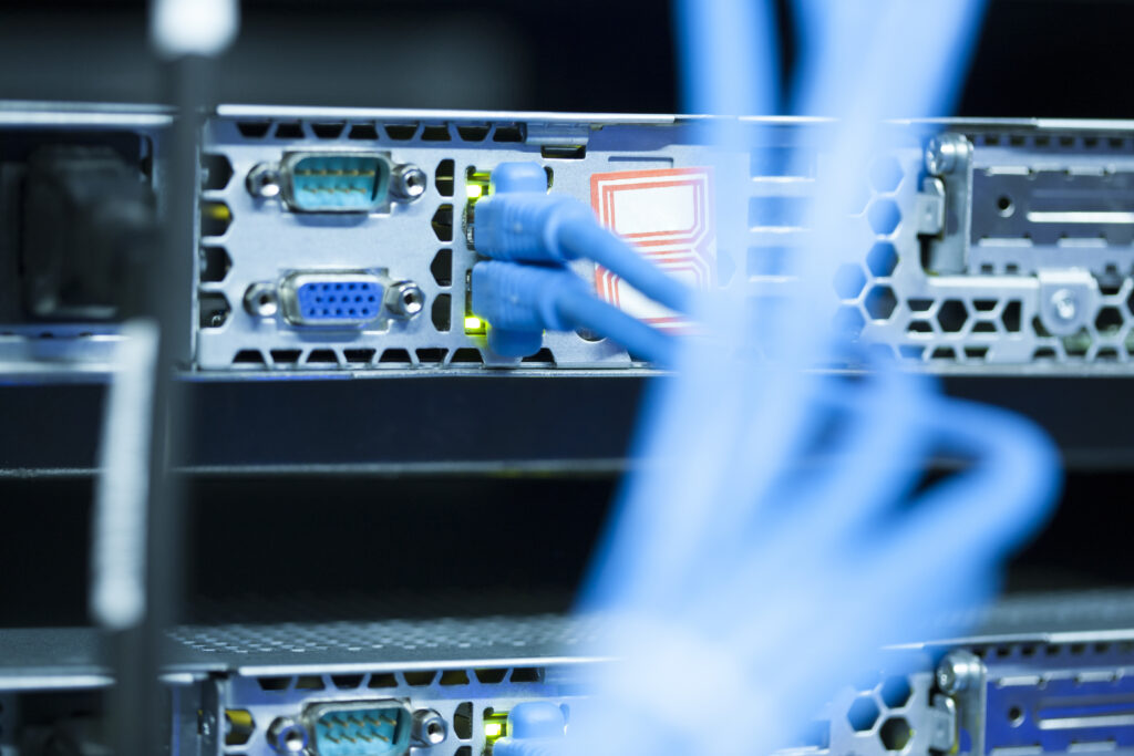 Network server connection